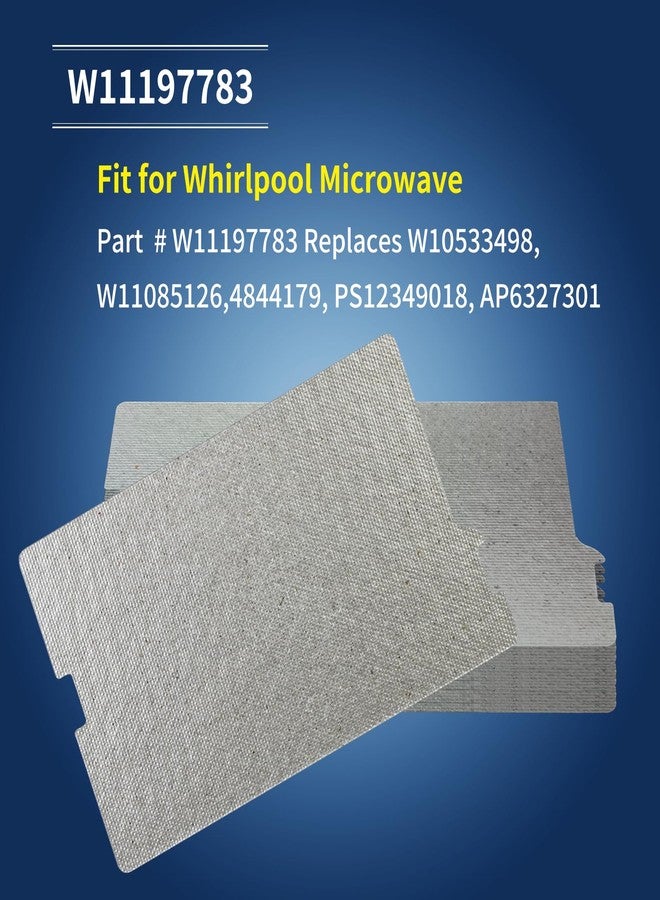 Vsttar W11197783 Waveguide Mica Cover W10533498 Replacement 3 x 5-1/4 Inches, Fit for Whirlpool Microwave Replaces AP6327301, 4844179, PS12349018, and W11085126 - Image 4